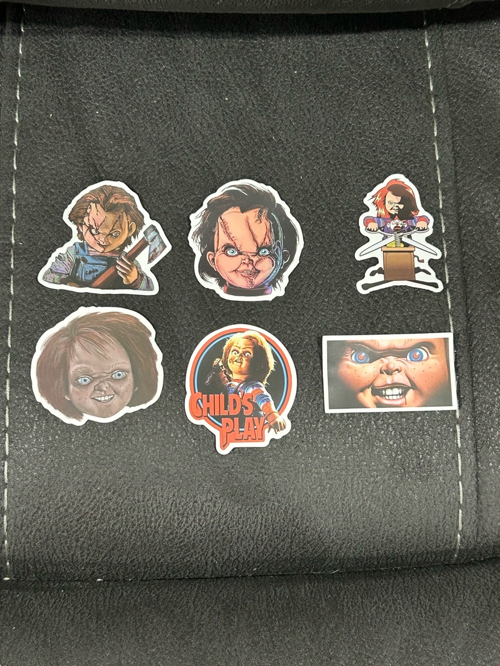Chucky/Child’s play sticker lot of 6!